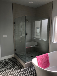 Shower Enclosure Installation